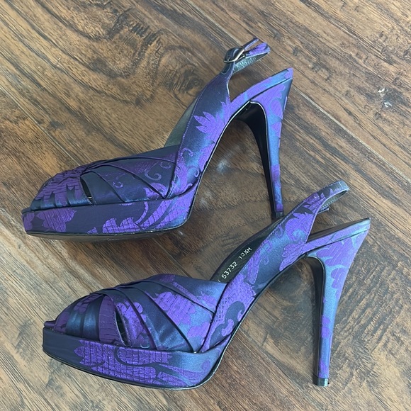 Stuart Weitzman platform sandals, size 10.5 - Picture 3 of 10